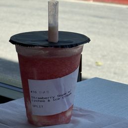 The split cup, super cute The split cup, super cute