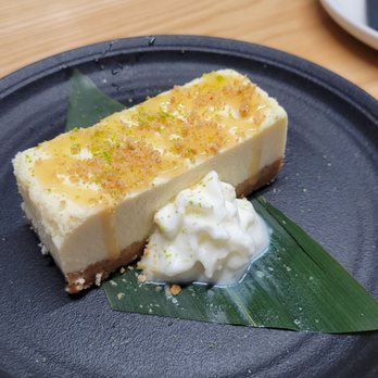 Shimogamo - Caramel Miso Cheesecake, $9. - Japanese Near Me - Gilbert, Arizona