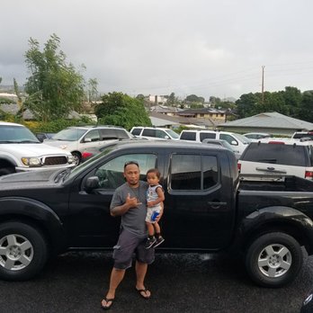 Lane Auto Group - Robert and Lil man, Congratulations on your '05 Nissan Frontier! - Used Car Dealers Near Me - Aiea, Hawaii Lane Auto Group - Robert and Lil man, Congratulations on your '05 Nissan Frontier! - Used Car Dealers Near Me - Aiea, Hawaii