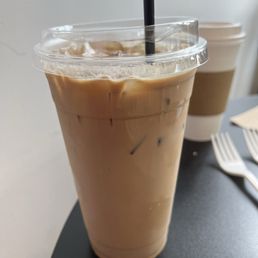 Salted bourbon caramel latte Salted bourbon caramel latte