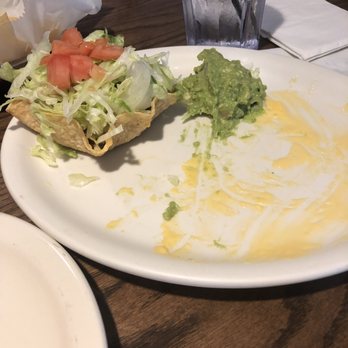 Lopez Mexican Restaurant - My queso puff disappeared! Mini taco salad. - Mexican Near Me - Richmond, Texas Lopez Mexican Restaurant - My queso puff disappeared! Mini taco salad. - Mexican Near Me - Richmond, Texas