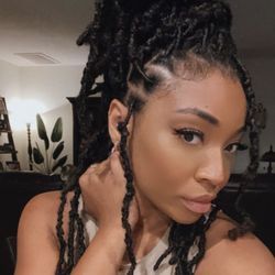 Mini butterfly locs by Ty
Book today Instagram @tj_lovees
Or call 3104884055