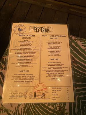 Menu photo 3 The Fly Trap San Francisco, CA Menu photo 3 The Fly Trap San Francisco, CA