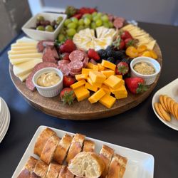 The Wine Bar At The Grand Fayette Hotel - Charcuterie board...delicious!