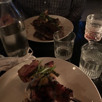 Grey Ghost - Pork skewers and lamb dish . - American Near Me - Detroit, Michigan