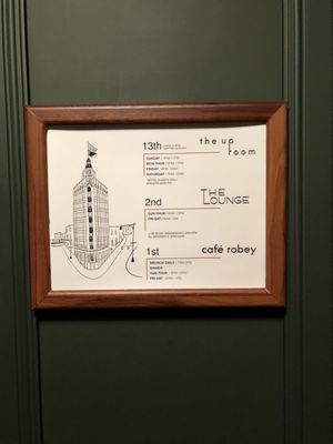 Menu photo 6 Up Room Chicago, IL