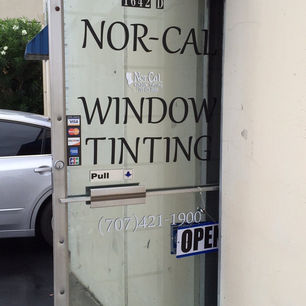 NorCal Window Tint - Front door - Car Window Tinting Near Me - Fairfield, California NorCal Window Tint - Front door - Car Window Tinting Near Me - Fairfield, California