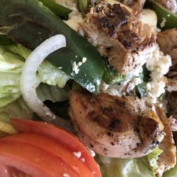 The BEST chicken kabob salad ... CRAVING worthy!!!