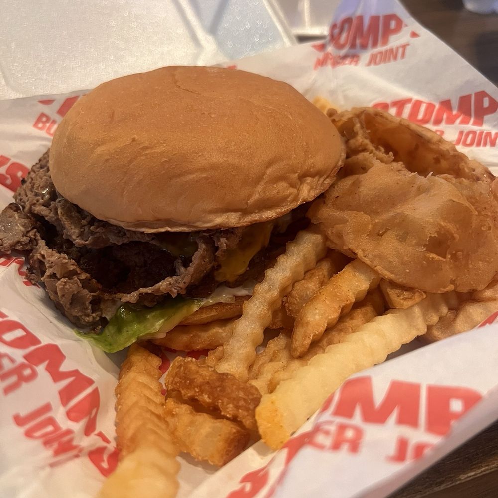 Stomp's Burger Joint 2 - BIG STATE BURGER* - Burgers Near Me - Pearland, Texas Stomp's Burger Joint 2 - BIG STATE BURGER* - Burgers Near Me - Pearland, Texas