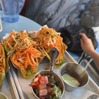 5ive Spice - Battered Fried Fish Taco - Vietnamese Near Me - Brooklyn, New York 5ive Spice - Battered Fried Fish Taco - Vietnamese Near Me - Brooklyn, New York