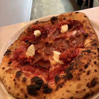 Pizzeria Irene - Calabrese pizza - Pizza Near Me - Orange, California Pizzeria Irene - Calabrese pizza - Pizza Near Me - Orange, California