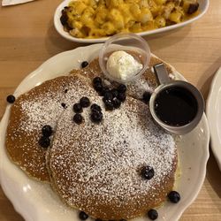 The Original Pancake House - Blueberry Pancakes and Texas potatoes