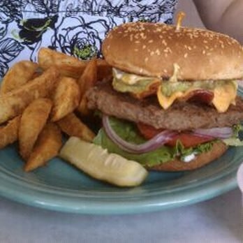 The Village Eatery - Better pic of the Bacon w/avocado burger - American Near Me - Glendora, California The Village Eatery - Better pic of the Bacon w/avocado burger - American Near Me - Glendora, California