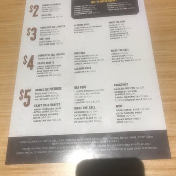 Buffalo Wild Wings - Happy hour menu! - American Near Me - Lexington, Kentucky Buffalo Wild Wings - Happy hour menu! - American Near Me - Lexington, Kentucky