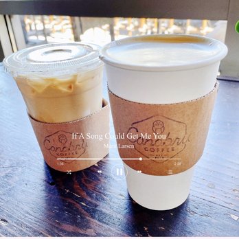 Canabru Coffee - Blueberry latte - Coffee & Tea Near Me - Chino, California