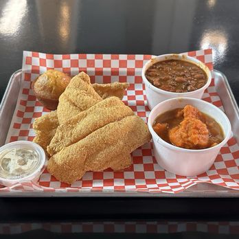 Jackie’s Place - Fried Fish, Beef Chili Beans, Candied Yams, and Cornbread - Soul Food Near Me - San Jose, California Jackie’s Place - Fried Fish, Beef Chili Beans, Candied Yams, and Cornbread - Soul Food Near Me - San Jose, California