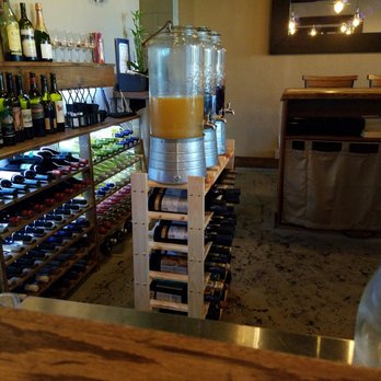 The Vine - Sangria station in center of bar. - Wine Bars Near Me - Folsom, California The Vine - Sangria station in center of bar. - Wine Bars Near Me - Folsom, California