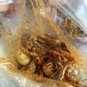 Boil Daddy - Corona - Shrimp Head-on (1/2 LB) with Hard Boiled Egg (1 EA), Potato (5 PC) with medium Daddy Sauce (Mix of Garlic Butter & Cajun Sauce) - Cajun/Creole Near Me - Corona, California Boil Daddy - Corona - Shrimp Head-on (1/2 LB) with Hard Boiled Egg (1 EA), Potato (5 PC) with medium Daddy Sauce (Mix of Garlic Butter & Cajun Sauce) - Cajun/Creole Near Me - Corona, California