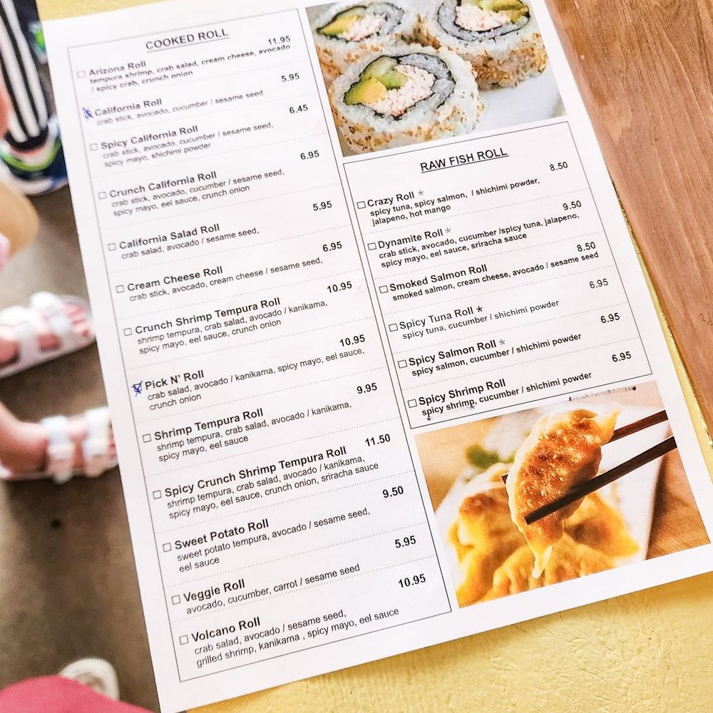 Pick N' Roll - Order form - Japanese Near Me - Phoenix, Arizona Pick N' Roll - Order form - Japanese Near Me - Phoenix, Arizona