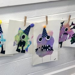 Oahu Bright Lab - Monster printing and collating activity