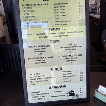 Hooligan’s Coffeehouse - Menu - Coffee & Tea Near Me - Mesa, Arizona