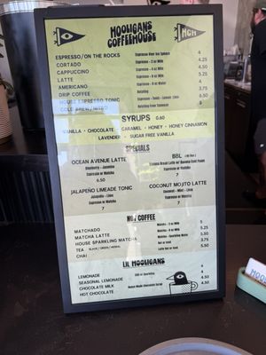 Menu photo 5 Hooligan’s Coffeehouse Mesa, AZ