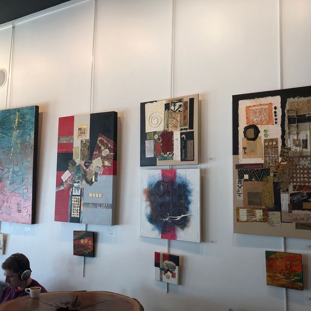 Gold Leaf Coffee Co. - Art changes - Coffee & Tea Near Me - Ormond Beach, Florida