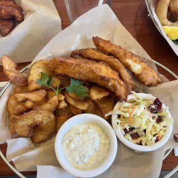 Wave Street Café - Halibut fish n chips weren't very - Breakfast & Brunch Near Me - Monterey, California Wave Street Café - Halibut fish n chips weren't very - Breakfast & Brunch Near Me - Monterey, California