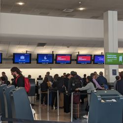 Delta Air Lines - Delta Air Lines at Auckland International Airport, heading to LAX