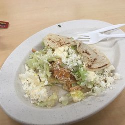 Zamora Fresh Market - Chicken Gordito. Fresh cooked as I watched. She pressed the ball of dough as I ordered it. Tender, flavorful. Will order again.