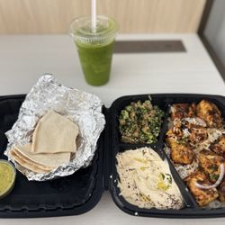 The Rush Mediterranean Grill - Chicken Kabab Plate