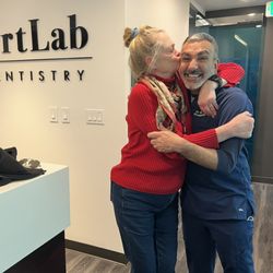 ArtLab Dentistry - Old friends and long standing patient Cybill Shepard with Dr Reshad