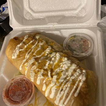 Crystal's - Chimichanga - Mexican Near Me - Brodheadsville, Pennsylvania