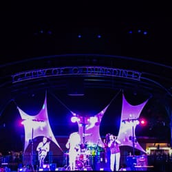 Dunedin Wine the Blues Festival - One of the many concerts going on. Great music and energy!