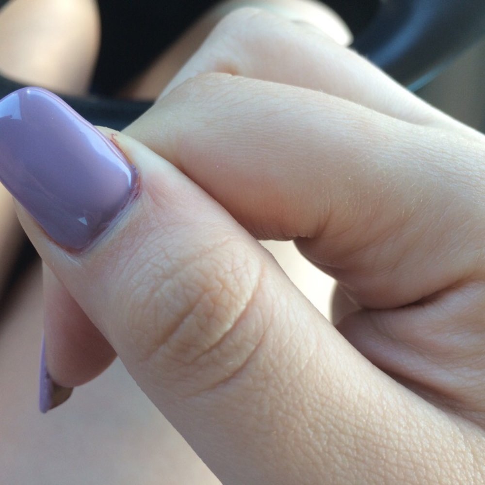 Nails Chateau - Old color showing through top of nail !! Awful. - Nail Salons Near Me - Elk Grove, California Nails Chateau - Old color showing through top of nail !! Awful. - Nail Salons Near Me - Elk Grove, California