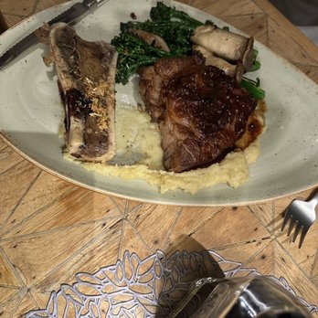 Meridia - Pan Seared Pave Cut Rib Eye* - Mediterranean Near Me - Kohala Coast, Hawaii Meridia - Pan Seared Pave Cut Rib Eye* - Mediterranean Near Me - Kohala Coast, Hawaii