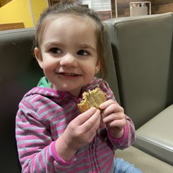 McDonald's - My girl loves her cookie!