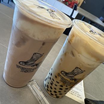 Wushiland Boba - Ovaltine and Brown Sugar Earl Grey Milk Tea - Bubble Tea Near Me - Anaheim, California Wushiland Boba - Ovaltine and Brown Sugar Earl Grey Milk Tea - Bubble Tea Near Me - Anaheim, California