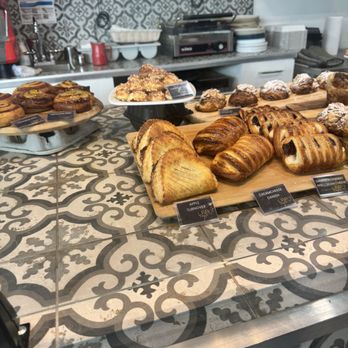 Petit Poussin Cafe - Assortment of pastries - Cafes Near Me - Deerfield Beach, Florida