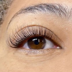 The Lash Lounge - A set of "classic: level 1" eyelash extensions from The Lash Lounge.