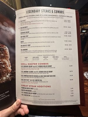 Menu photo 3 LongHorn Steakhouse Orlando, FL Menu photo 3 LongHorn Steakhouse Orlando, FL