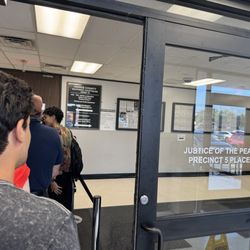 Harris County Clerk's Office - Arrived at 8:05 am. Line was at the door but it went down quickly.
