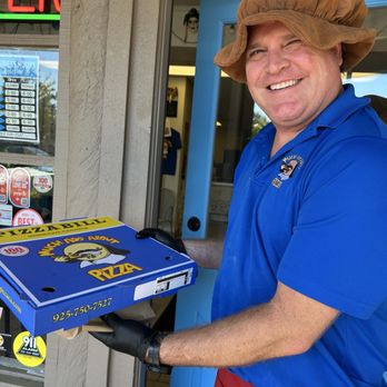 Much Ado About Pizza - Owner carrying out my pizza for this 'ol gal. - Pizza Near Me - Pleasanton, California Much Ado About Pizza - Owner carrying out my pizza for this 'ol gal. - Pizza Near Me - Pleasanton, California