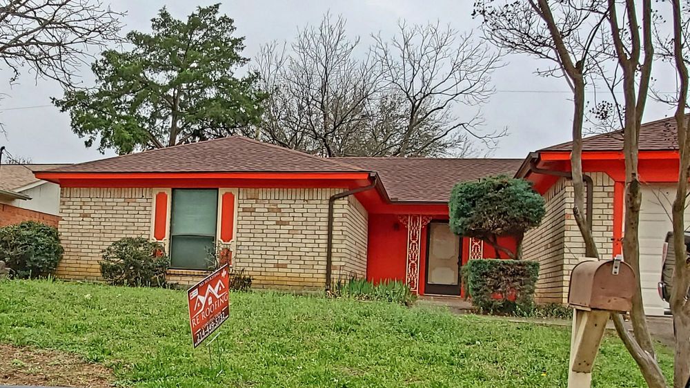 Slide of RE Roofing and Construction