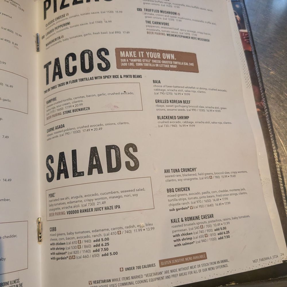 Yard House - Menu - New American Near Me - Denver, Colorado Yard House - Menu - New American Near Me - Denver, Colorado