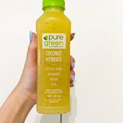 Pure Green - Coconut Hydrate, Cold Pressed Juice (Hydration)