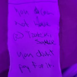 Sam's Cafe - Friendly note from the owner