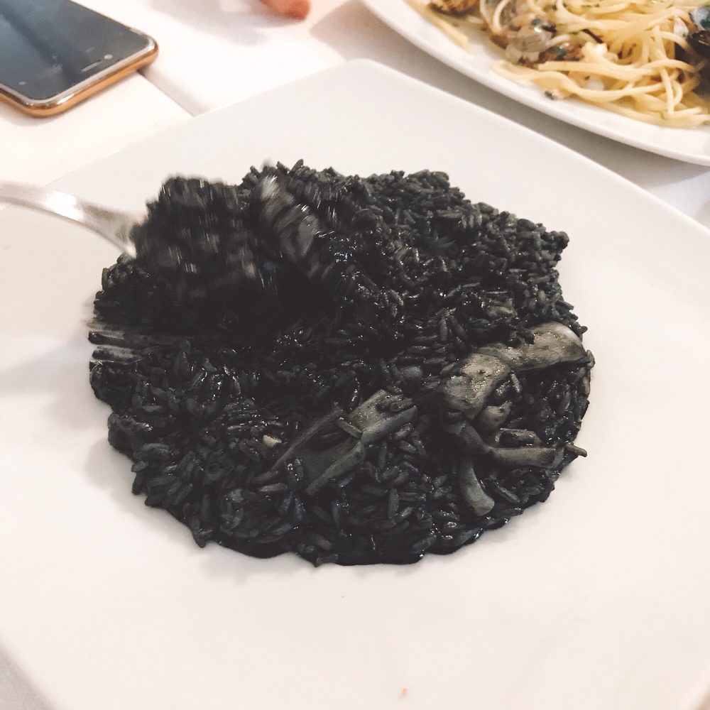 Ebramo - Octopus ink pasta- 1st time is perfect. Abit salty at our 2nd visit. - Italian Near Me - Milan, Michigan