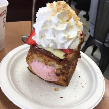Button Up Cafe - Stuffed French toast! Can't wait to try it! - Breakfast & Brunch Near Me - Pearl City, Hawaii Button Up Cafe - Stuffed French toast! Can't wait to try it! - Breakfast & Brunch Near Me - Pearl City, Hawaii