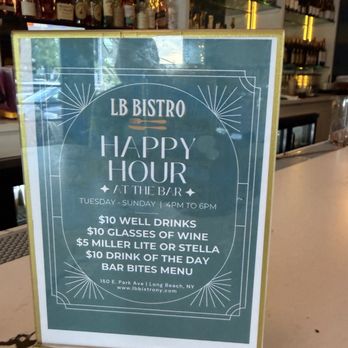 LB Bistro - Happy hour - French Near Me - Long Beach, New York LB Bistro - Happy hour - French Near Me - Long Beach, New York
